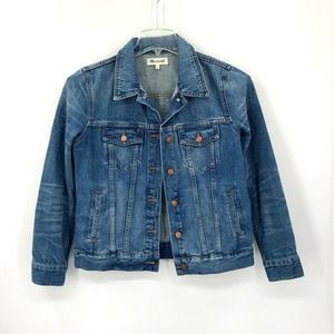 Madewell The Jean Jacket in Pinter Wash Denim M